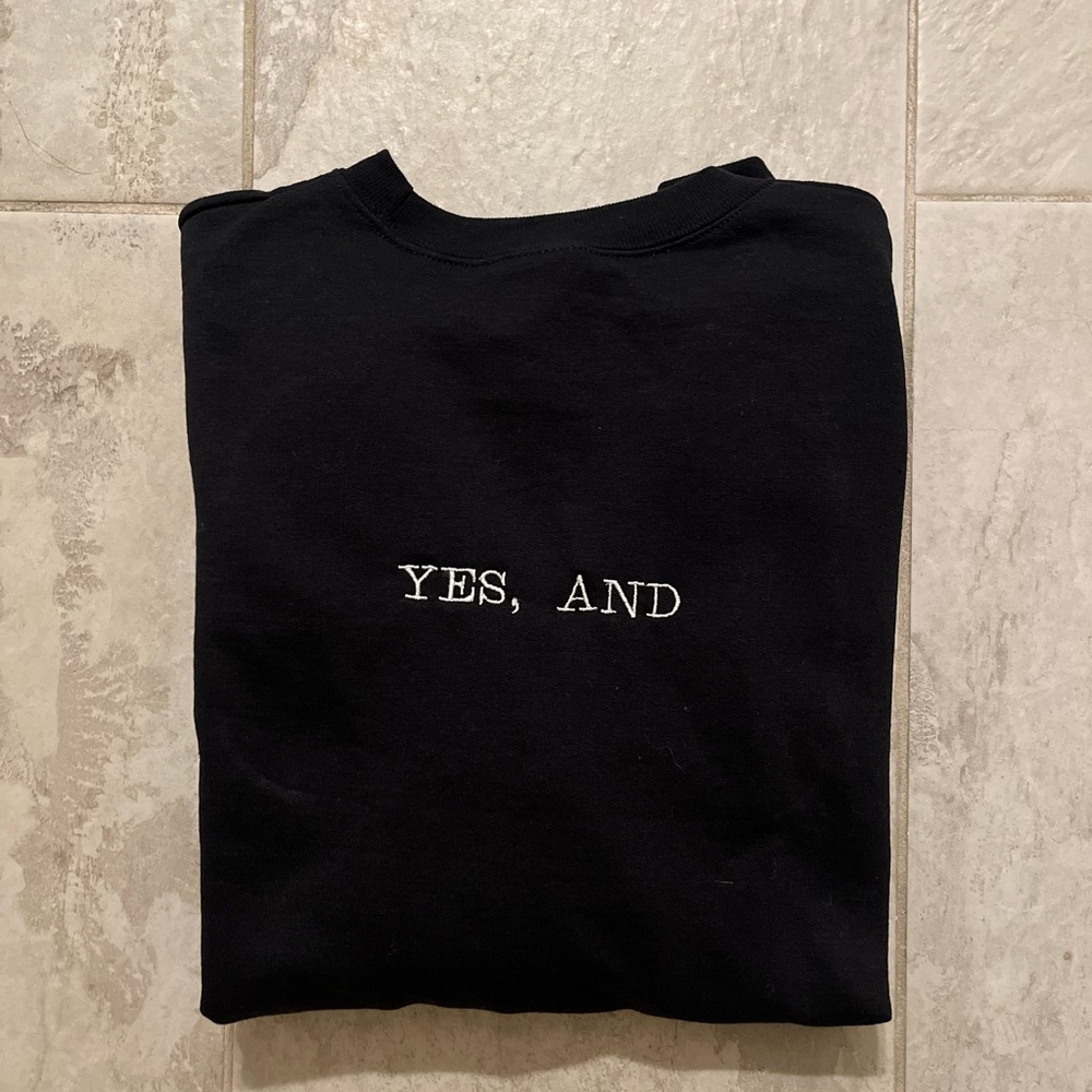 Ariana grande embroidered crewneck